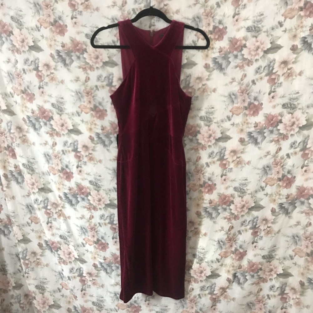 BCBGMaxazria Velvet Dress